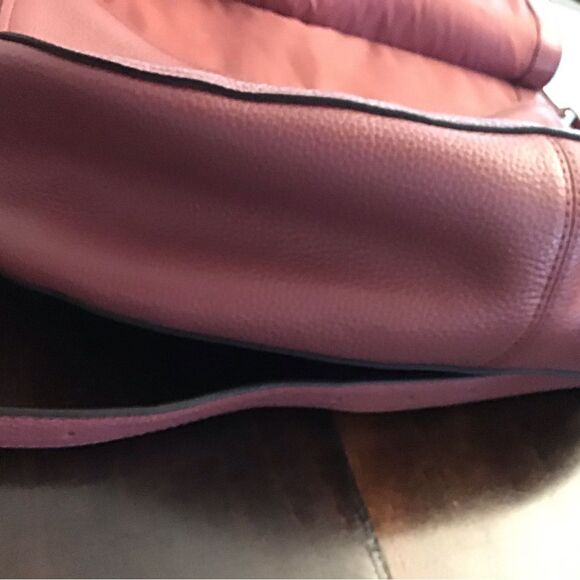 Coach New York Turnlock Leather Hobo Bag - Picture 9 of 10